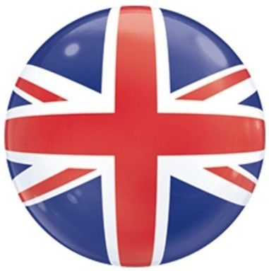 Qualatex Bubble Union Jack 55cm/22"
