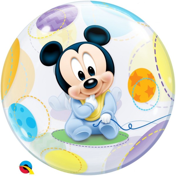 Qualatex Bubble Baby Mickey Mouse 55cm/22"