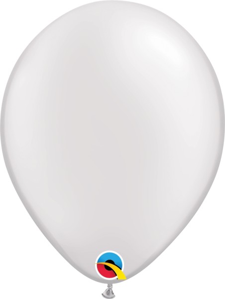 Qualatex Latexballon Pearl White 28cm/11" 25 Stück
