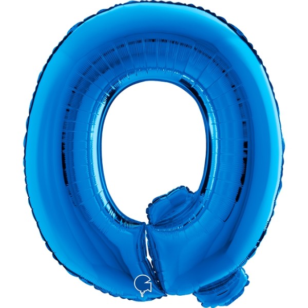 Grabo Folienballon Buchstabe Q Blue 100cm/40"