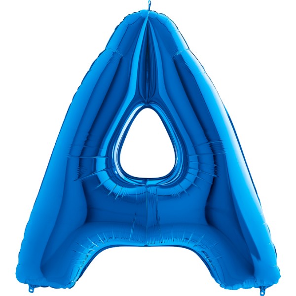 Grabo Folienballon Buchstabe A Blue 100cm/40"