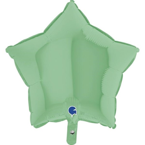 Grabo Folienballon Star Matte Green 45cm/18"