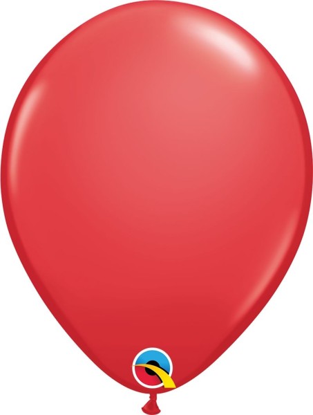 Qualatex Latexballon Red 28cm/11" 6 Stück