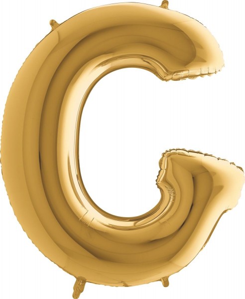 Grabo Folienballon Buchstabe G Gold 100cm/40"