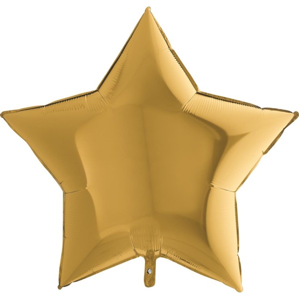 Grabo Folienballon Star Gold 90cm/36"