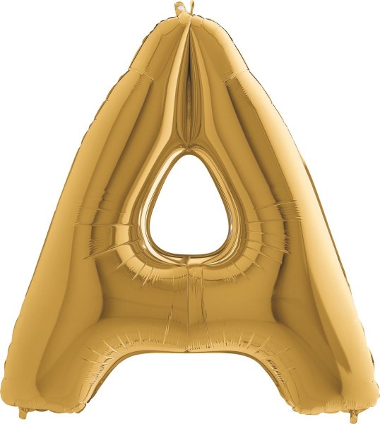 Grabo Folienballon Buchstabe A Gold 100cm/40"