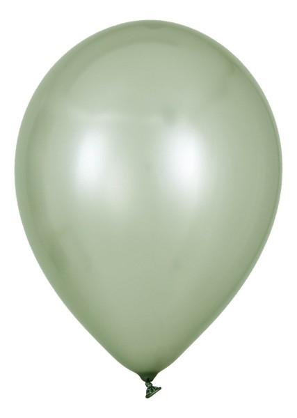 Globos Luftballons Pearl Hellgrün Naturlatex 30cm/12" 100er Packung