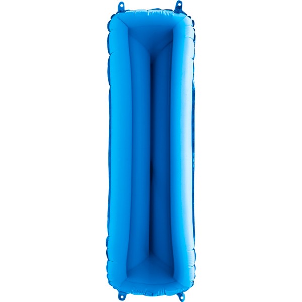 Grabo Folienballon Buchstabe I Blue 100cm/40"