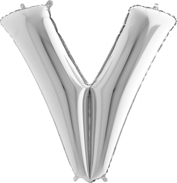 Folienballon Buchstabe Silber 100cm