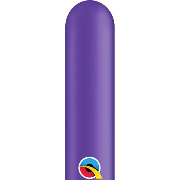 Qualatex Latexballon Entertainer Fashion Purple Violet 260Q Ø 5cm - 100 Stück