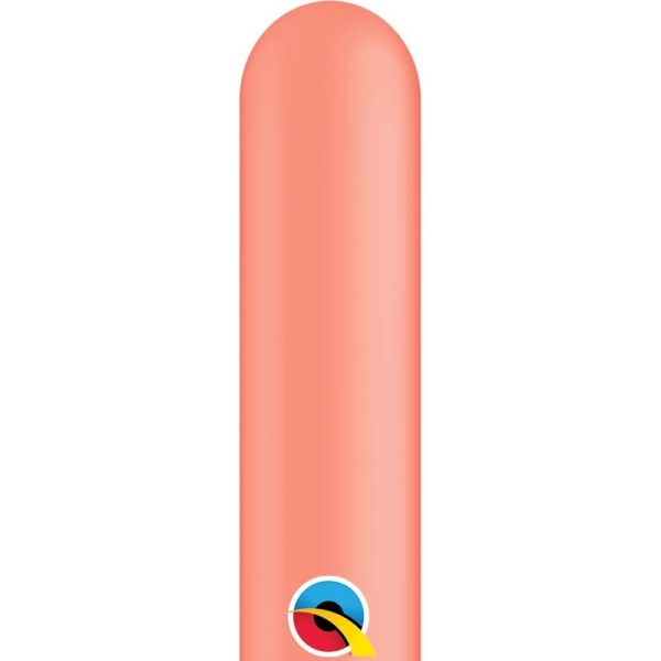 Qualatex Latexballon Entertainer Fashion Coral 260Q 100 Stück