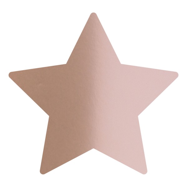 Goodtimes Folienkonfetti 1,7cm Stern 15g Satin Rosegold