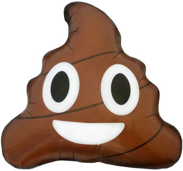 Northstar Folienballon Emoji Poop 60cm/24"