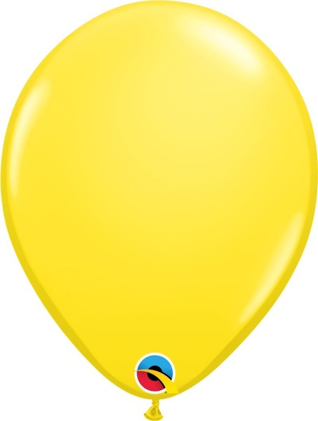 Qualatex Latexballon Yellow 28cm/11" 6 Stück