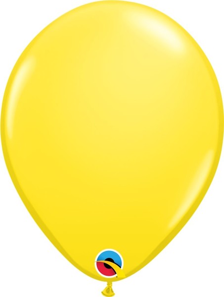 Qualatex Latexballon Yellow 28cm/11" 6 Stück