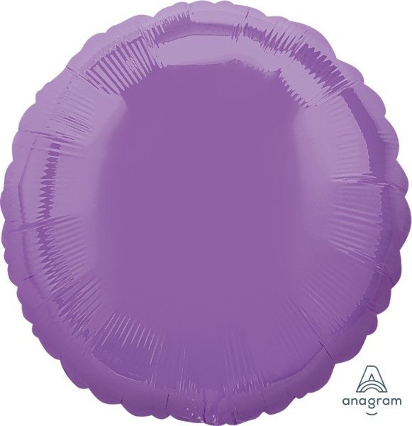 Anagram Folienballon Rund Spring Lilac 45cm/18"