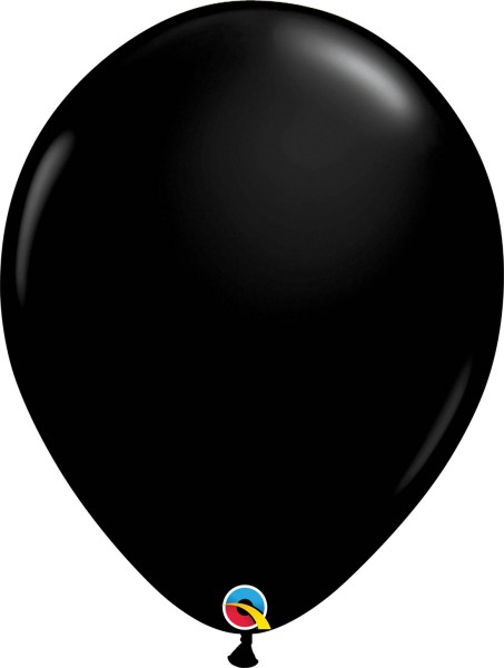 Qualatex Latexballon Fashion Onyx Black 40cm/16" 50 Stück