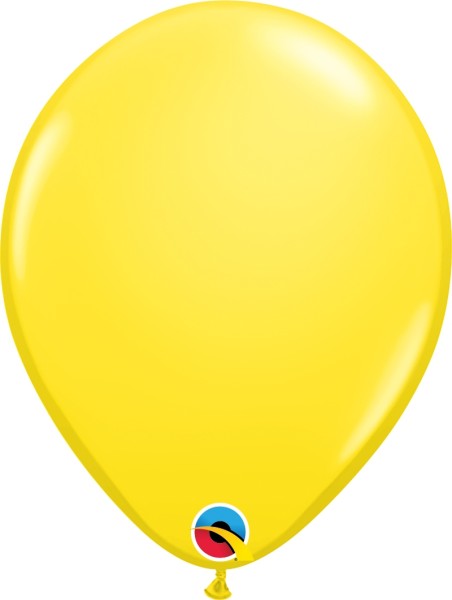 Qualatex Latexballon Standard Yellow 28cm/11" 25 Stück