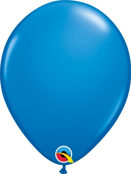 Qualatex Latexballon Dark Blue 28cm/11" 6 Stück