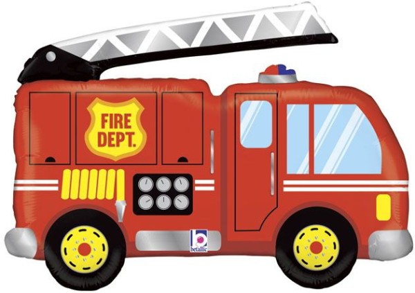 Betallic Folienballon Firetruck 100cm/40"