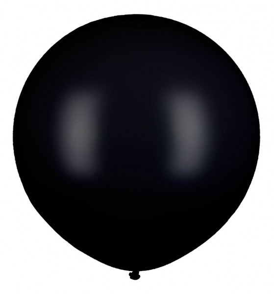Riesenluftballon, Schwarz, 210cm Ø