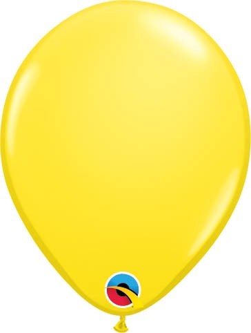 Qualatex Latexballon Standard Yellow 13cm/5" 100 Stück