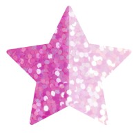 Goodtimes Folienkonfetti 1,7cm Stern 100g Holo Pink  Goodtimes Folienkonfetti 1,7cm Stern 100g Holo Pink