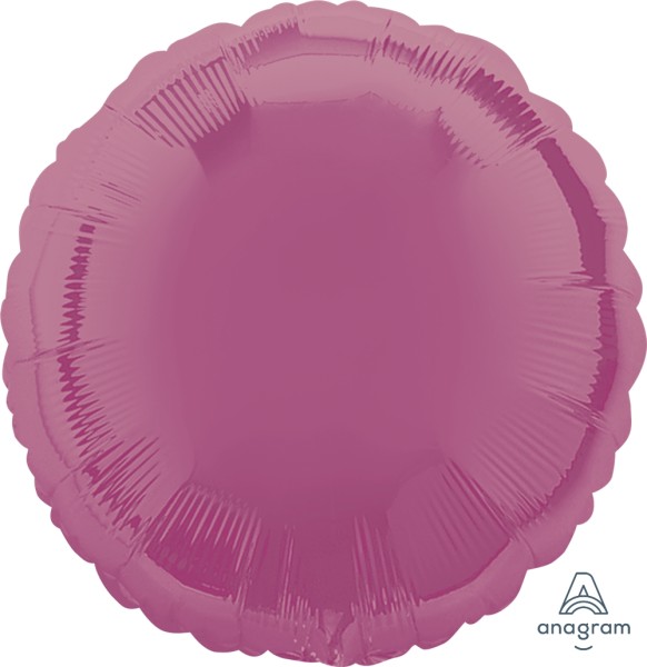 Anagram Folienballon Rund Metallic Lavender 45cm/18"