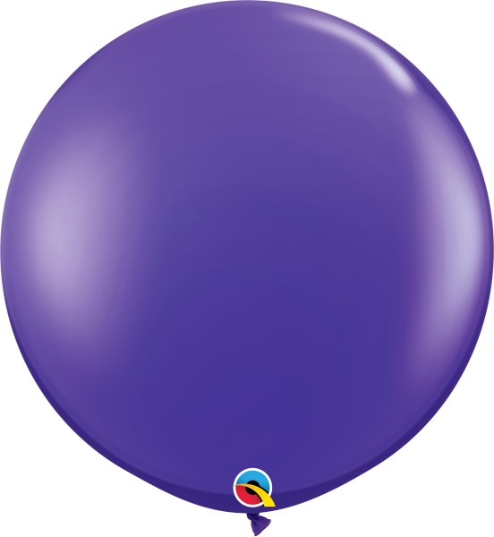 Qualatex Latexballon Jewel Quartz Purple 90cm/3' 2 Stück