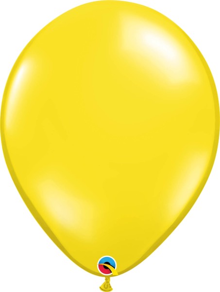 Qualatex Latexballon Jewel Citrine Yellow 40cm/16" 50 Stück