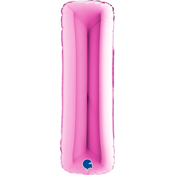 Grabo Folienballon Buchstabe I Fuxia 100cm/40"