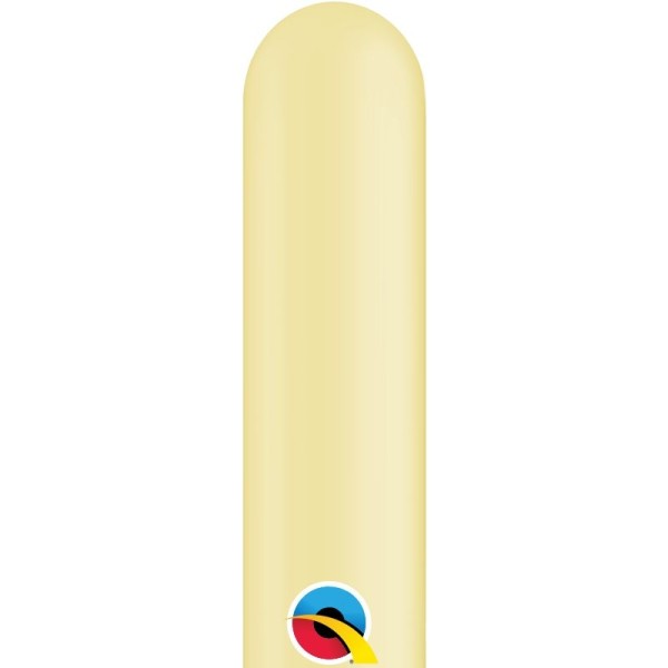 Qualatex Latexballon Entertainer Fashion Ivory Silk 260Q 100 Stück