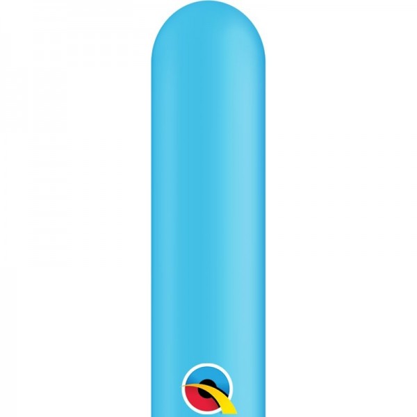 Qualatex Latexballon Entertainer Fashion Robbins Egg Blue 260Q 100 Stück