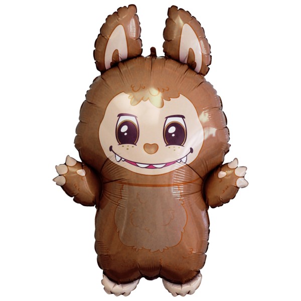 BWS Folienballon Bad Bunny Brown 65cm/27"