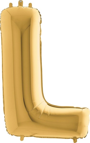 Grabo Folienballon Buchstabe L Gold 100cm/40"