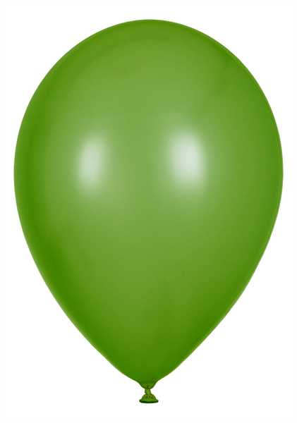 Latex Luftballons, Limongrün, 30cm Ø, 100 Stück