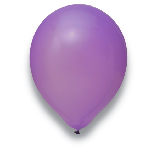 Globos Luftballons Flieder Naturlatex 30cm/12" 100er Packung