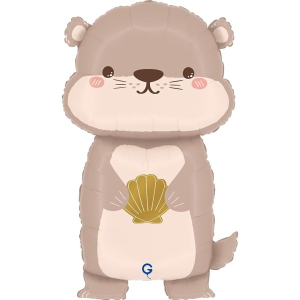 Grabo Folienballon Shape Lovely Sea Otter 70cm/28"