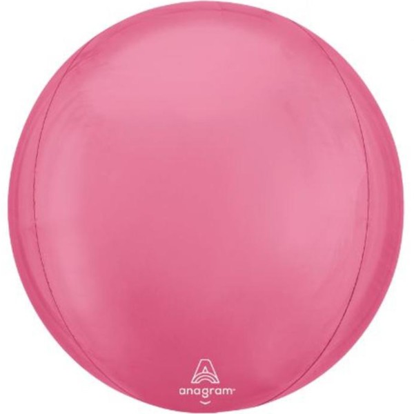 Anagram Folienballon Orbz Vibrant Pink 40cm/16"
