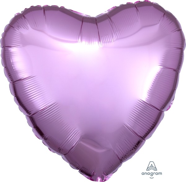 Anagram Folienballon Herz Pearl Pastel Pink 45cm/18"