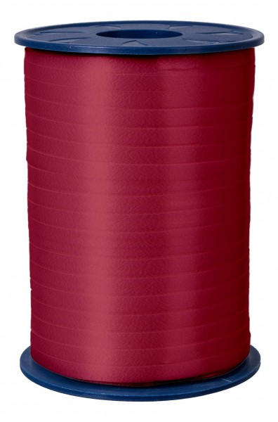 Polyband Rolle, Dunkelrot, 500m