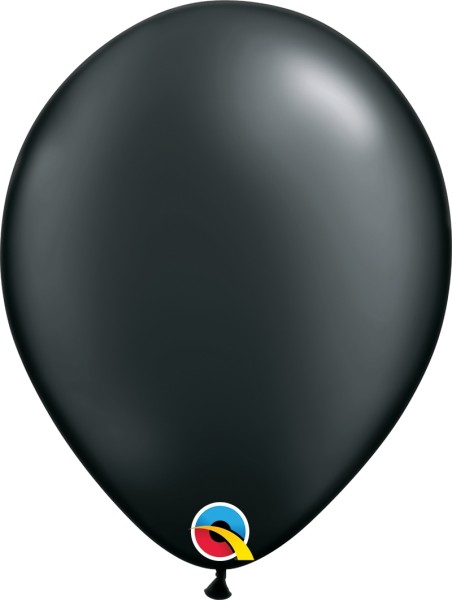 Qualatex Latexballon Pearl Onyx Black 28cm/11" 25 Stück