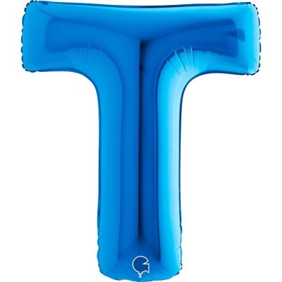 NorthStar Folienballon Buchstabe Z In Blau – 40,6 Cm, Mit Selbstdichtungsventil, Für Dekoration