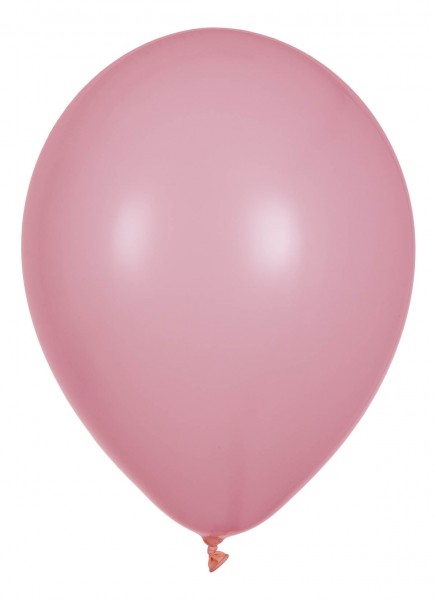 Globos Luftballons Rosa Naturlatex 30cm/12" 100er Packung