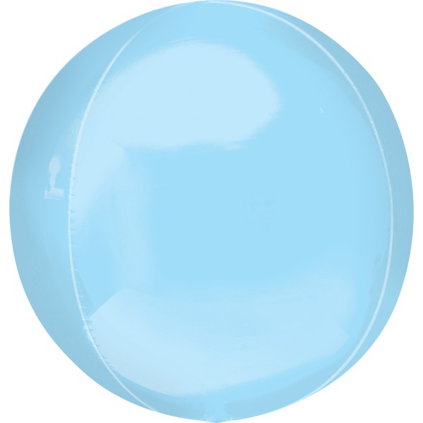 Anagram Folienballon Orbz Pastel Blue 40cm/16"