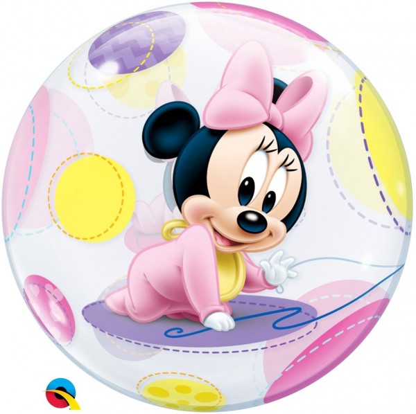 Qualatex Bubbles Baby Minnie Mouse 55cm/22"