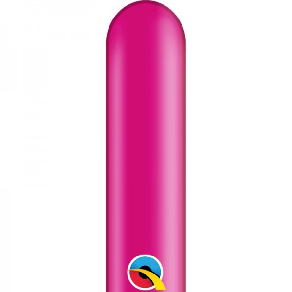 Qualatex Latexballon Entertainer Crystal Magenta 260Q 100 Stück