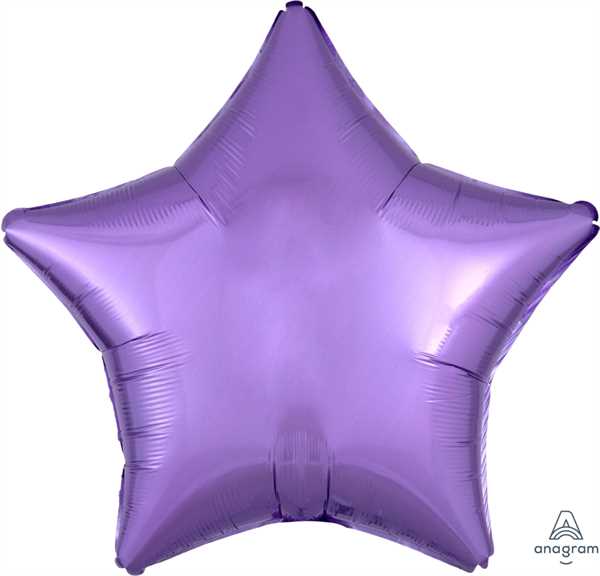 Anagram Folienballon Stern Pearl Lavendel (Pearl Lavender) 20"