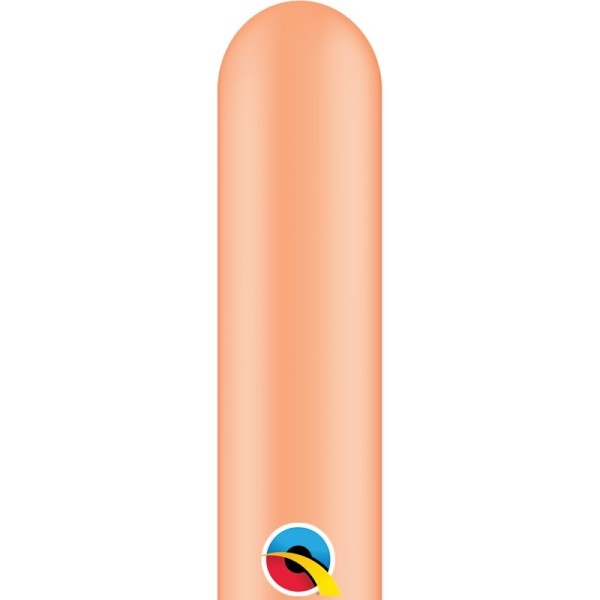 Qualatex Latexballon Entertainer Neon Orange 260Q Ø 5cm - 100 Stück