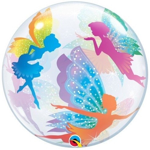 Qualatex Bubbles Magical Fairies & Sparkles 55cm/22"